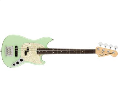 Fender American Performer Mustang Bass® Rosewood Fingerboard Satin Surf Green