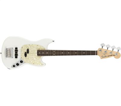 Fender American Performer Mustang Bass® Rosewood Fingerboard Arctic White