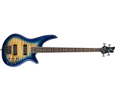 Jackson JS3Q Spectra Bass Laurel Fingerboard Amber Blue Burst