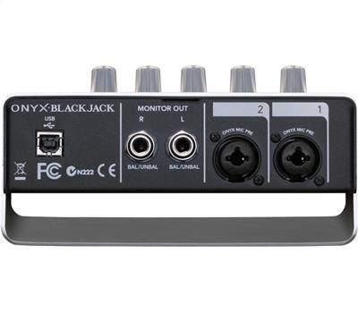 onyx blackjack 2x2 usb recording interface