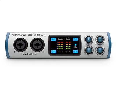 Presonus Studio 26 USB Audio-Interface1