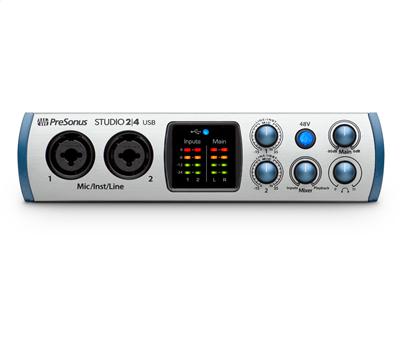 Presonus Studio 24 USB Audio Interface1