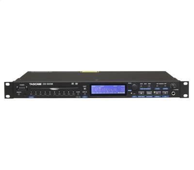 TASCAM CD-500B, CD-Player, 1U, RCA, XLR, AES/EBU, parall1
