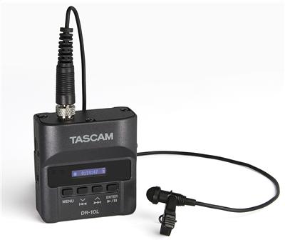 TASCAM DR-10L - Digital Audio Recorder mit Lavalier Mikr1