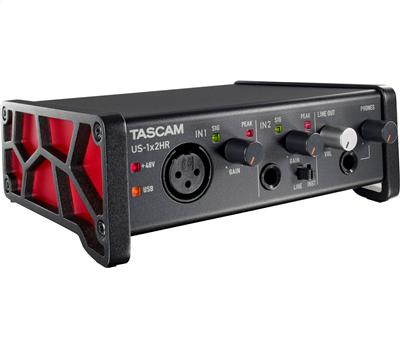 TASCAM US-1x2HR - USB Audio Interface, 2 In/Out, USB 2.01