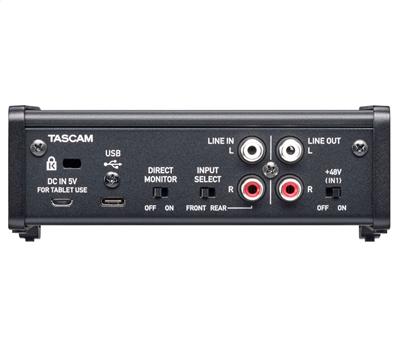 TASCAM US-1x2HR - USB Audio Interface, 2 In/Out, USB 2.03