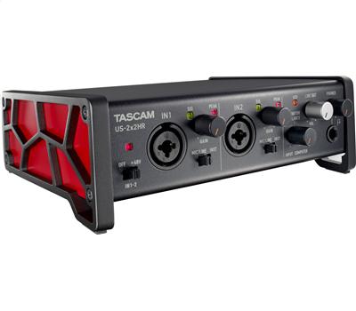 TASCAM US-2x2HR - USB Audio/MIDI Interface, 2 In/Out, US1