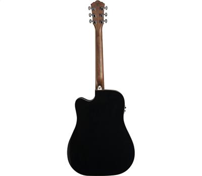 Washburn HD10SCEB Akustik-Gitarre schwarz3