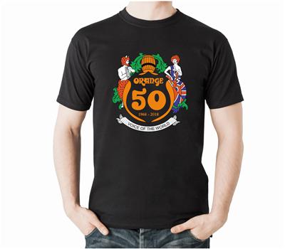 ORANGE Orange 50th Anniversary Orange Shirt "S"