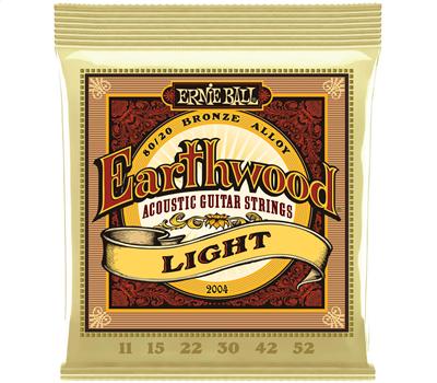 Ernie Ball 2004 Earthwood Bronze Light .011-52